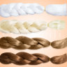 Канеколон «Natural color» для плетения косичек и дредов