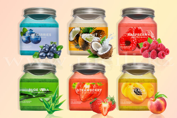 Солевой скраб с маслом «Feicaoji» в ассортименте