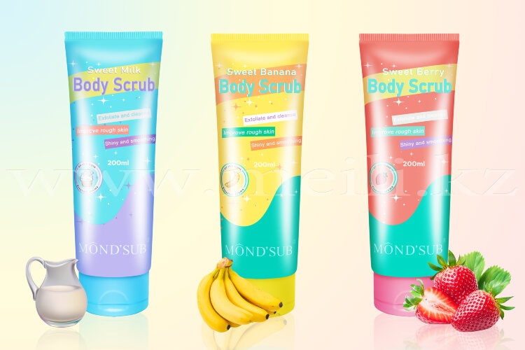 Скраб - крем для кожи «Mond Sub» в ассортименте