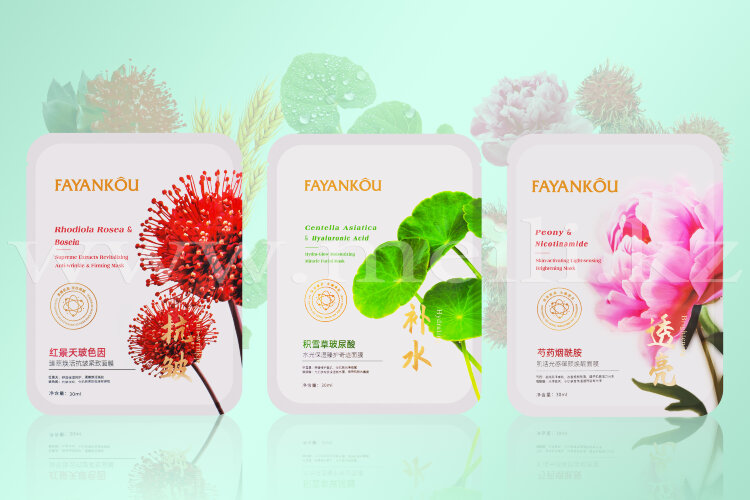 Маски салфетки для лица «Freshness of flowers» в ассортименте