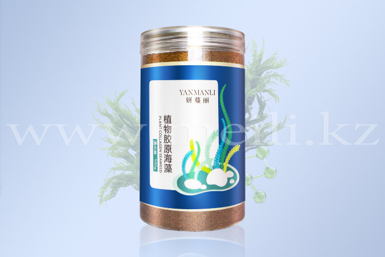 Альгинатная маска с семенами водорослей для лица «Collagen seaweed». арт 020