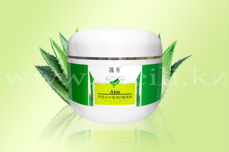 Массажная крем маска для лица «Aloe massage face cream mask». арт 419