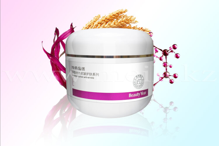 Массажная крем маска для лица «Peptides massage face cream mask». арт 479