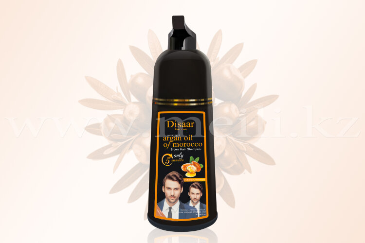Шампунь для волос «Disaar brown color hair shampoo». арт 398