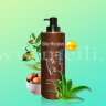 Шампунь для сухих и поврежденных волос «Argan oil silky». арт 819