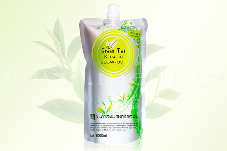 Кондиционер для волос «Keratin & green tea restorative hair conditioner». арт 873