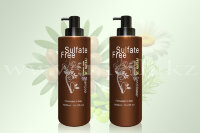 Шампунь и кондиционер для волос после кератинового ухода «Argan oil free sulfate»