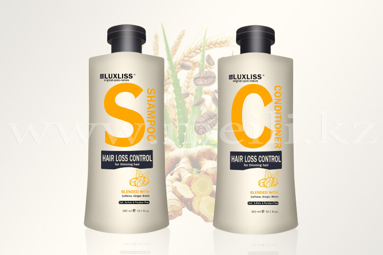 Шампунь и кондиционер от выпадения и для роста волос «Luxliss»
