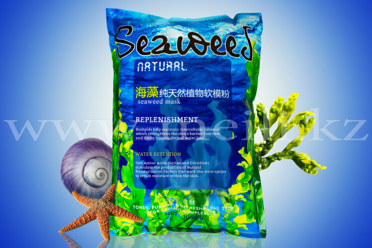 Альгинатная маска для омоложения чувствительной кожи лица «Seaweed». арт 30111