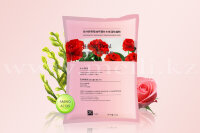 Альгинатная омолаживающая маска для лица «Rose alginate face mask».  арт 025