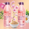 Шампунь и кондиционер для объема тонких и редких волос «Сherry blossom & rose»