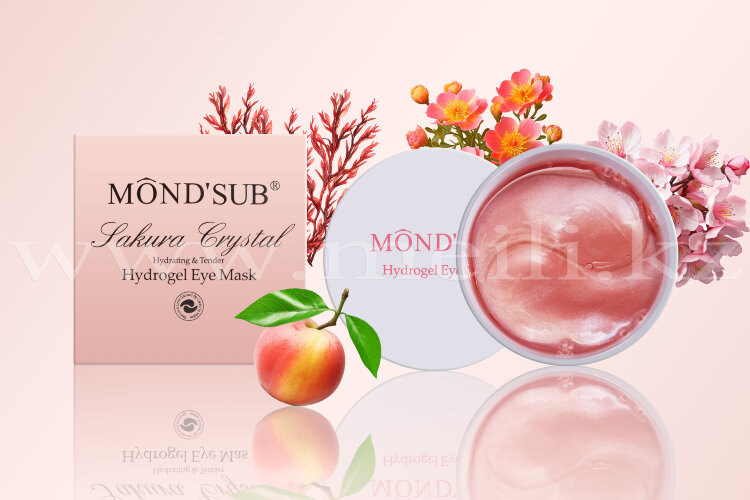 Гидрогелевые маска патчи под глаза «Mond Sub sakura». арт 859