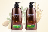 Шампунь и кондиционер для сухих и поврежденных волос «Argan oil nourishing hair shampoo»