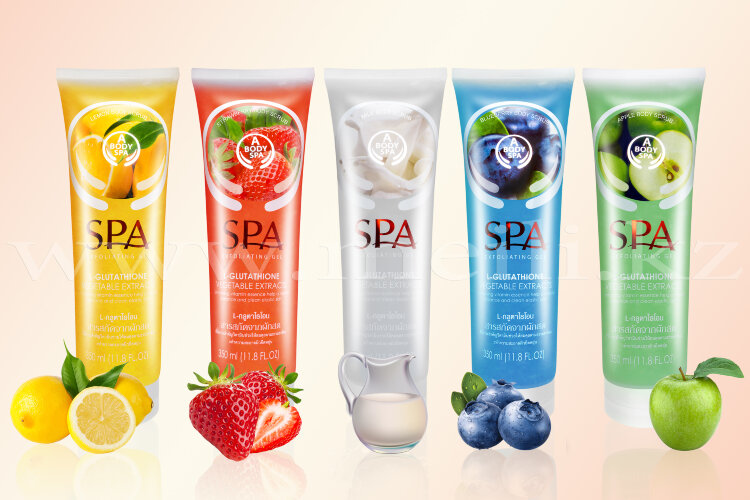 Скраб - пилинг для тела «SPA» в ассортименте. арт 648